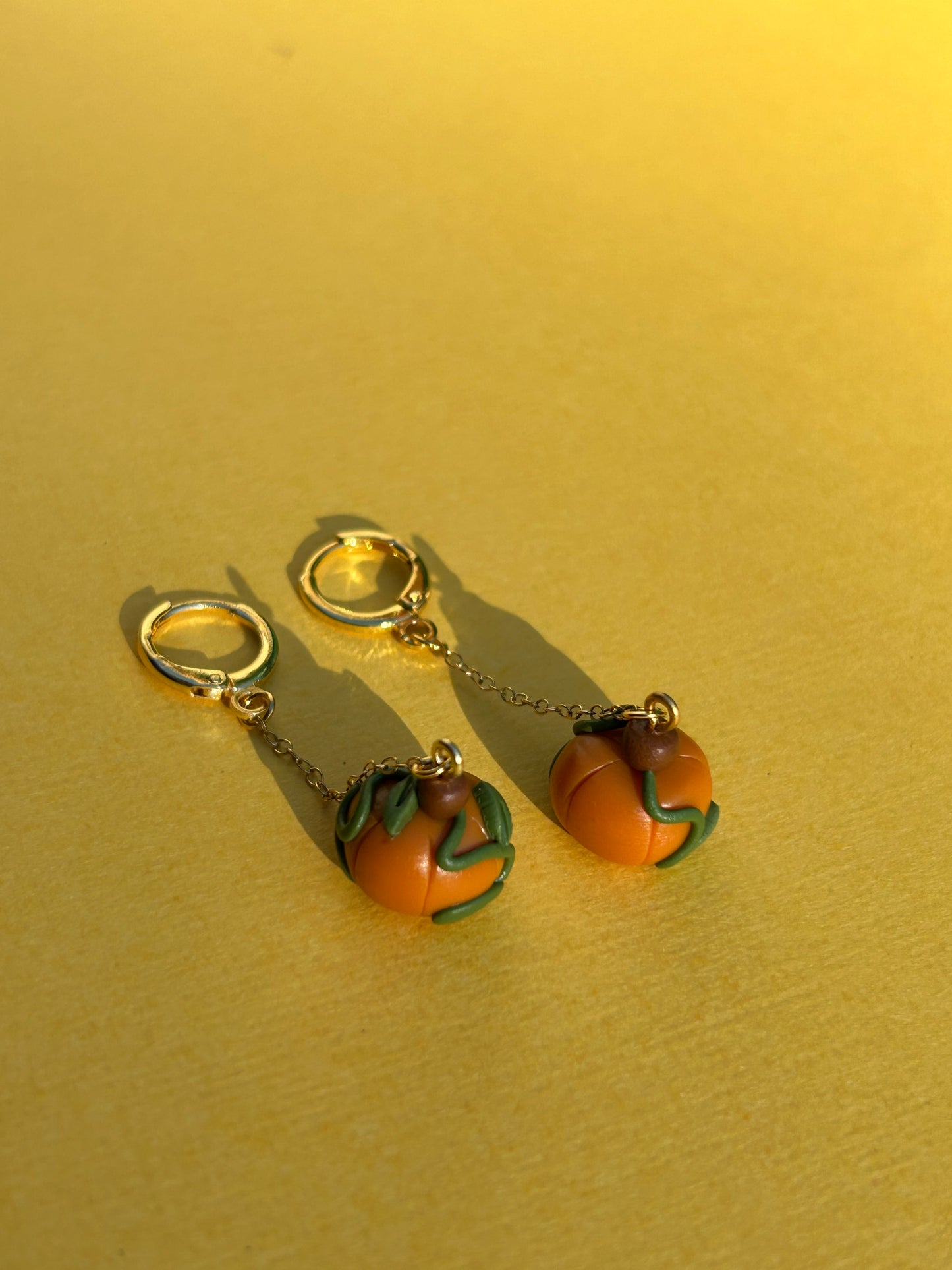 Pumpkin dangles