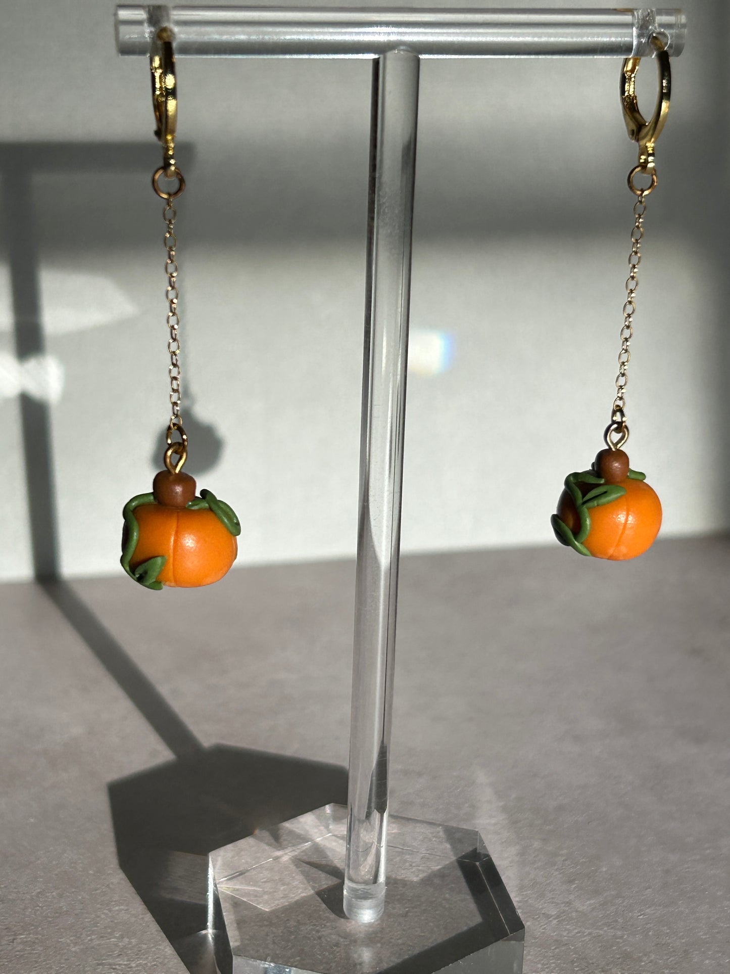 Pumpkin dangles