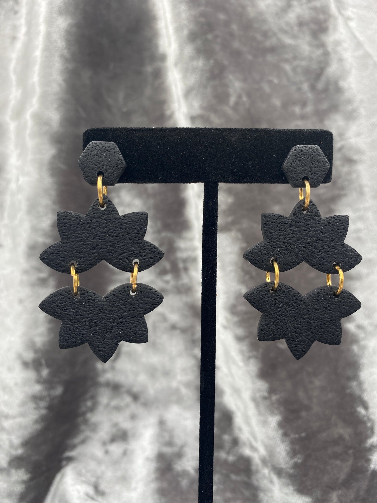Double Lotus Dangles