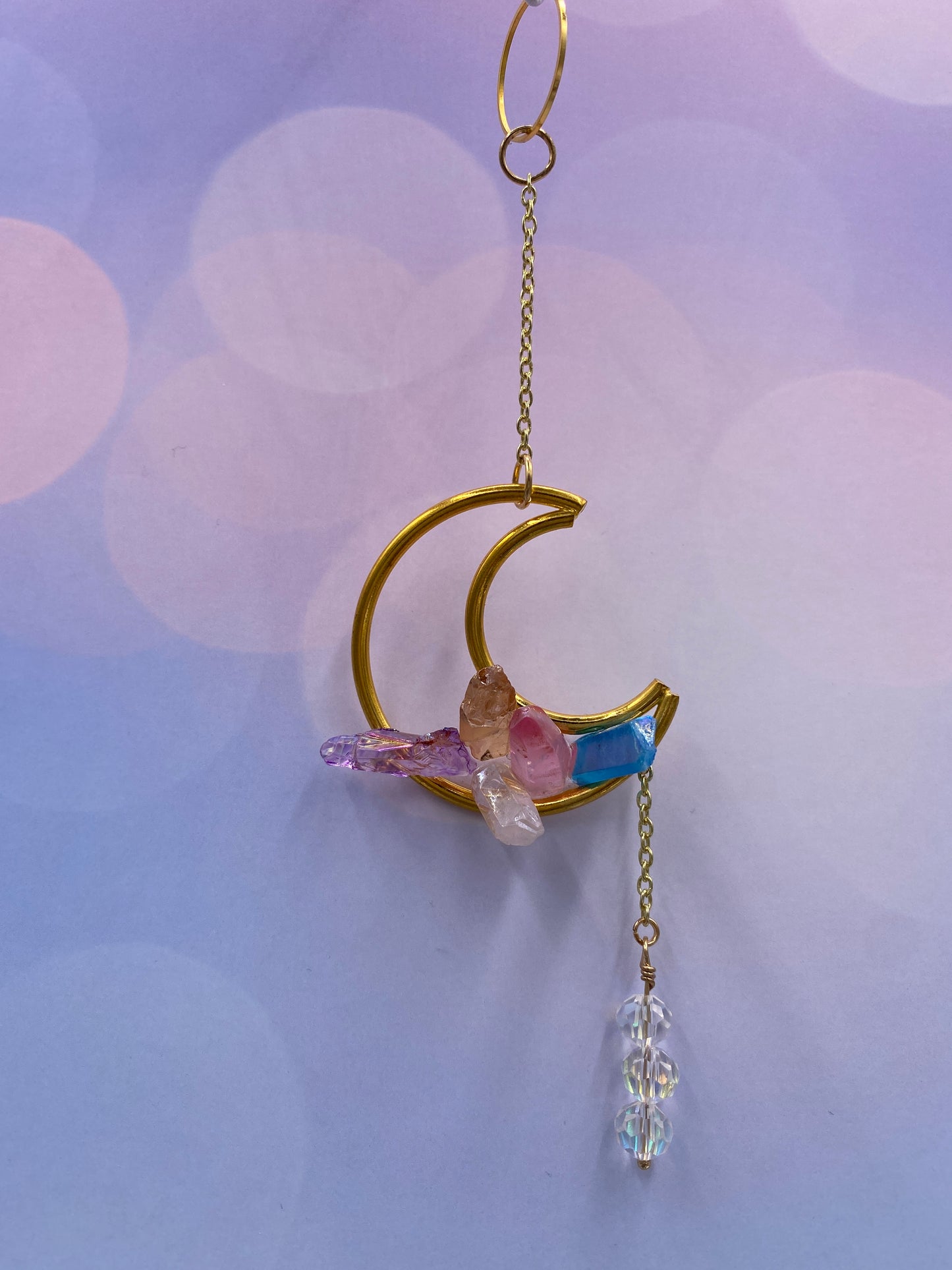 Gold Rainbow Moon
