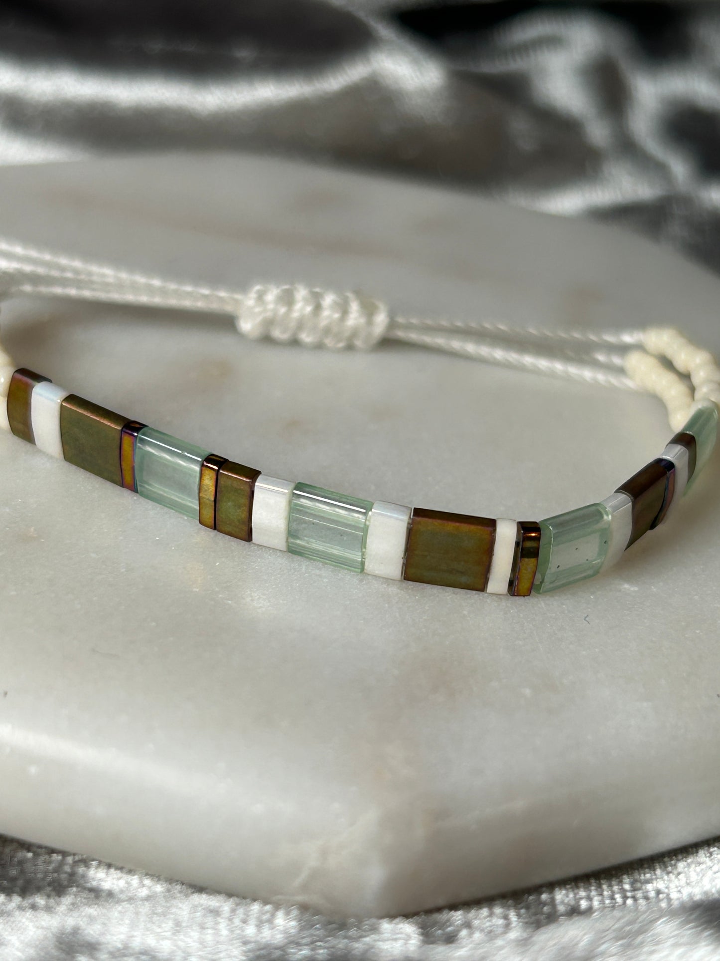 Tila mix beaded bracelets