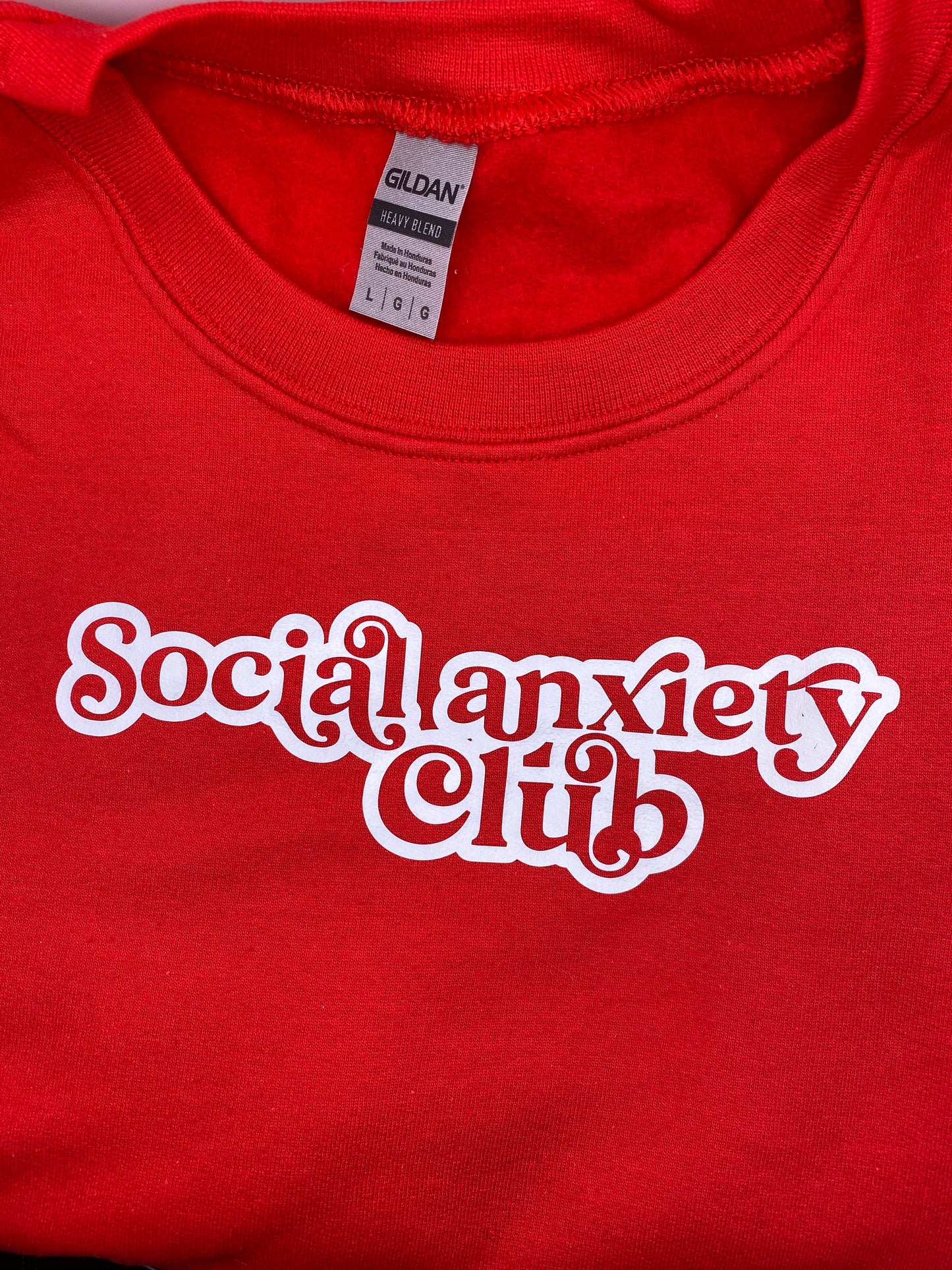 Social Anxiety Club Crewneck