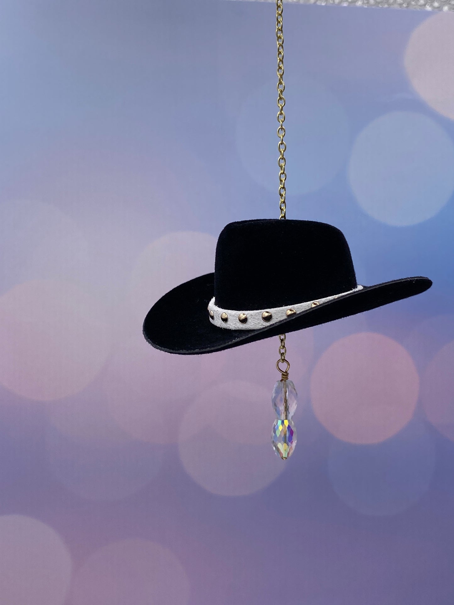 Cowgirl Rearview Charm